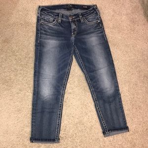 Maurices Denim Capris